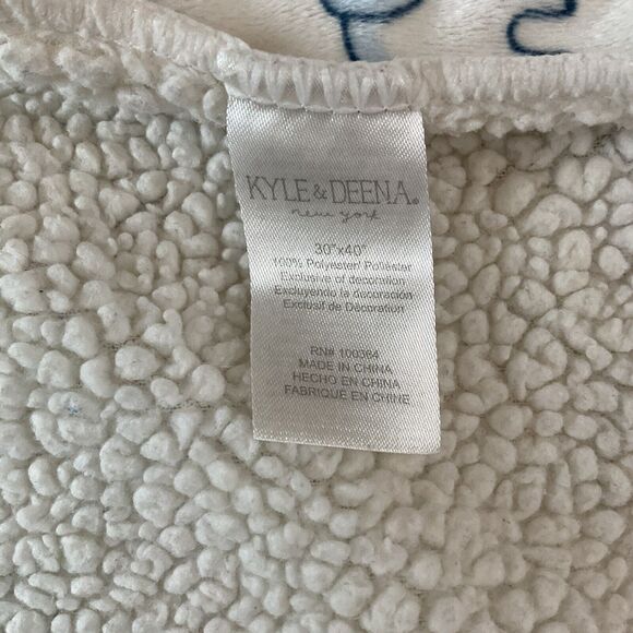 Kyle & Deena Baby‎ Blanket Animals Elephant Giraffe Soft Plush Front Sherpa Back - Picture 15 of 16